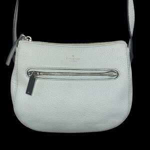 Kate Spade Hopkins Street Alanis Pebble Leather Mint Green Crossbody Bag Purse